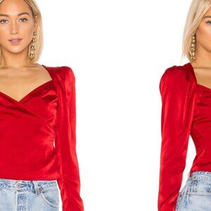 LPA Rosa sweetheart neck top